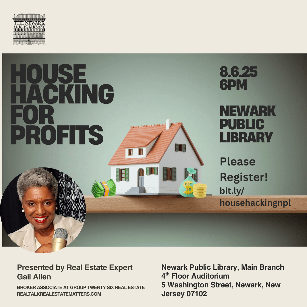 House hacking event at Newark Public Library.